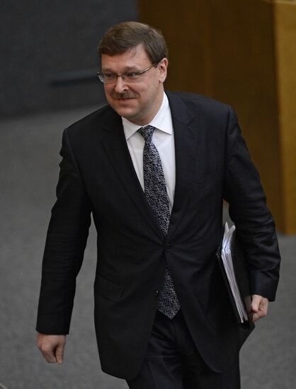 Plenary meeting of State Duma