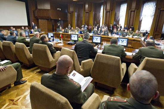 First meeting of Military Committee of CSTO member states