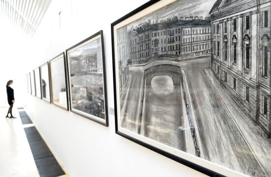 Boris Messerer's retrospective exhibition in Moscow