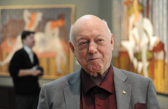 Boris Messerer's retrospective exhibition in Moscow