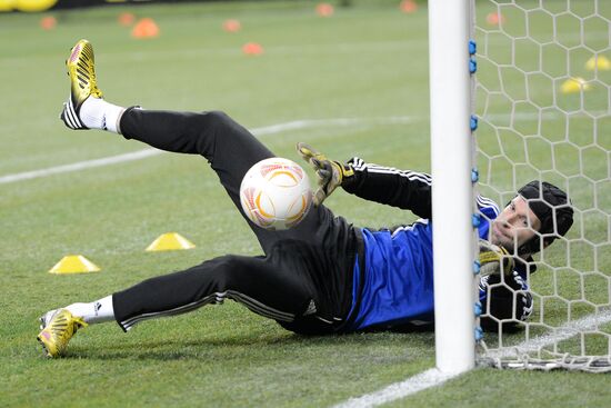 FC Chelsea holds training session