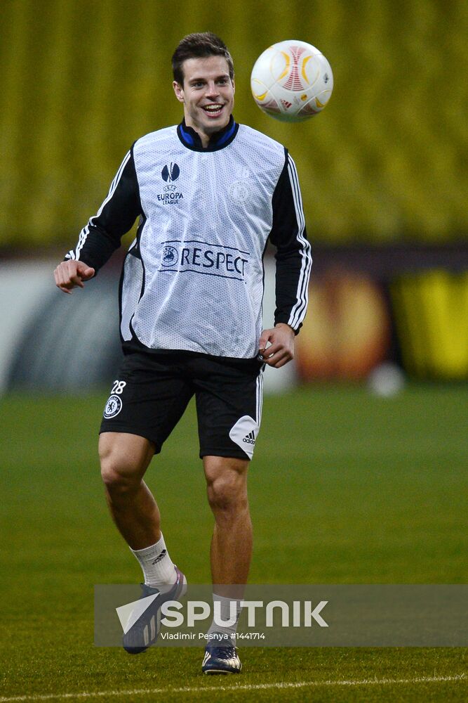 FC Chelsea holds training session