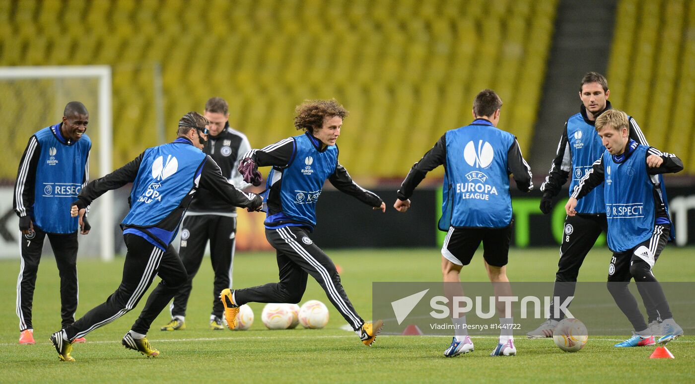 FC Chelsea holds training session