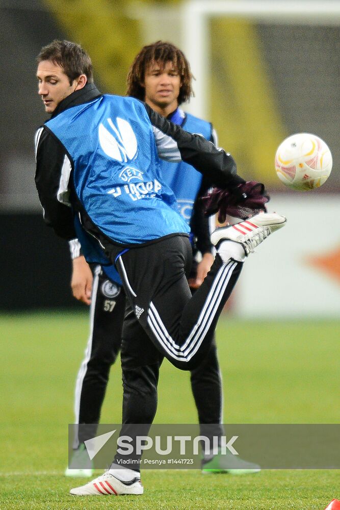 FC Chelsea holds training session