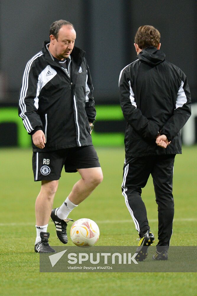 FC Chelsea holds training session