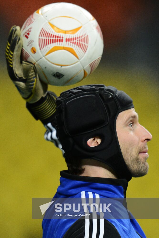 FC Chelsea holds training session