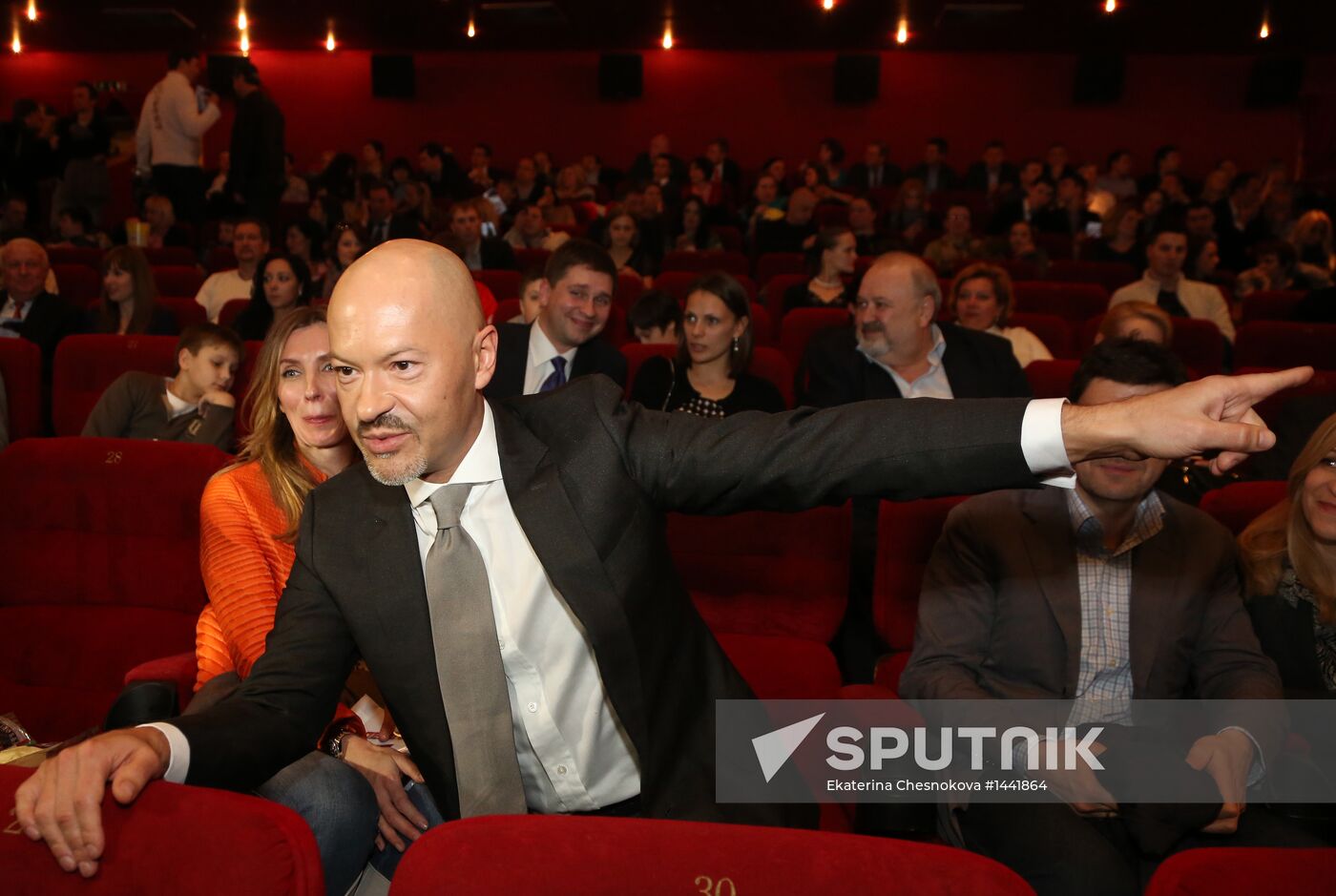 Premiere of Nikolai Lebedev's film Legend No. 17