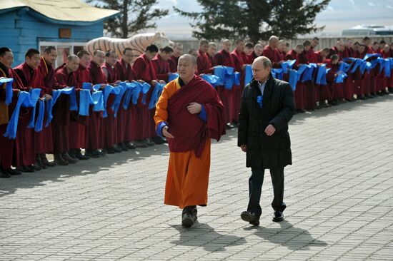 Vladimir Putin visits Siberian Federal District