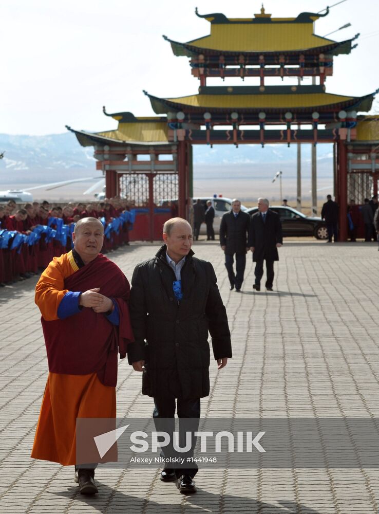 Vladimir Putin visits Siberian Federal District