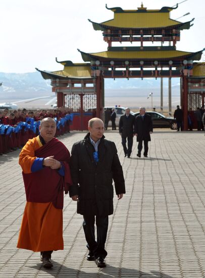 Vladimir Putin visits Siberian Federal District