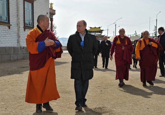 Vladimir Putin visits Siberian Federal District