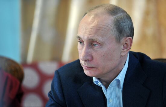 Vladimir Putin visits Siberian Federal District
