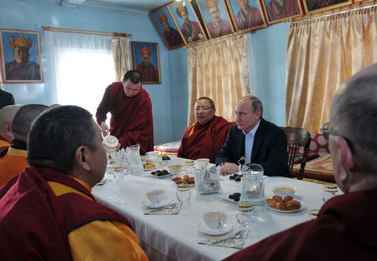 Vladimir Putin visits Siberian Federal District