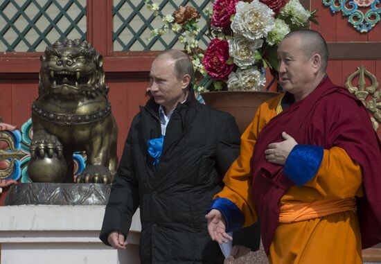 Vladimir Putin visits Siberian Federal District