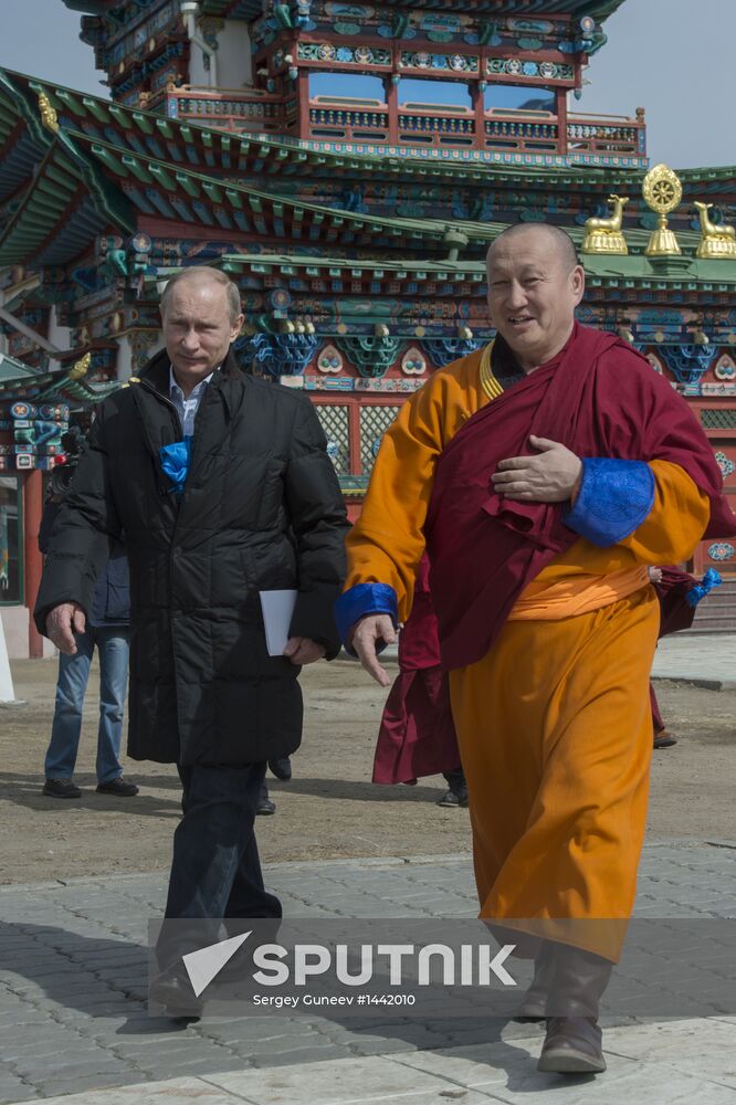 Vladimir Putin visits Siberian Federal District