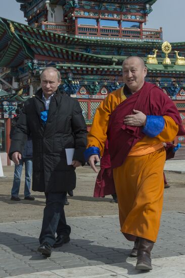 Vladimir Putin visits Siberian Federal District