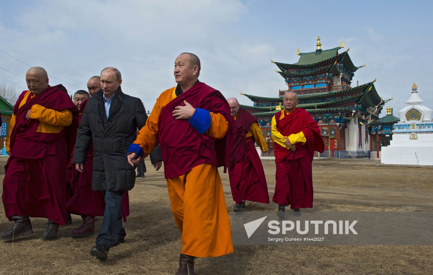 Vladimir Putin visits Siberian Federal District