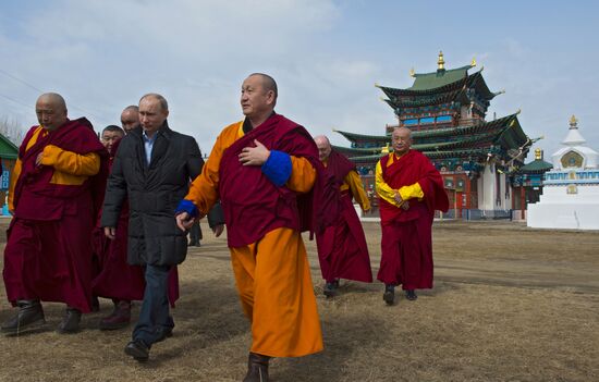 Vladimir Putin visits Siberian Federal District