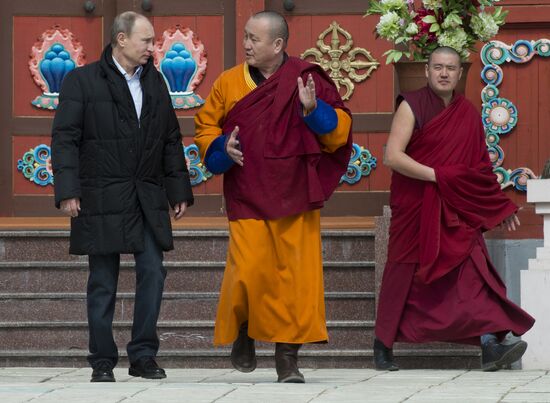 Vladimir Putin visits Siberian Federal District