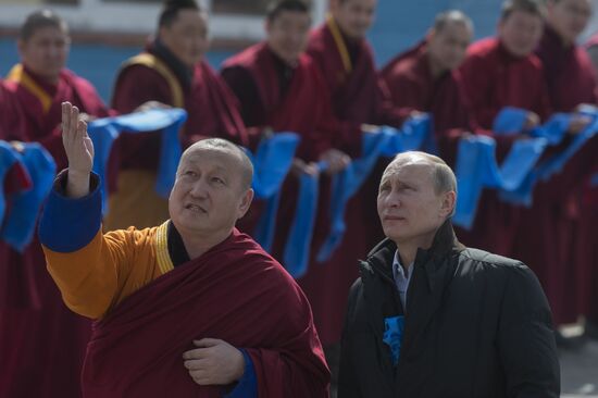 Vladimir Putin visits Siberian Federal District