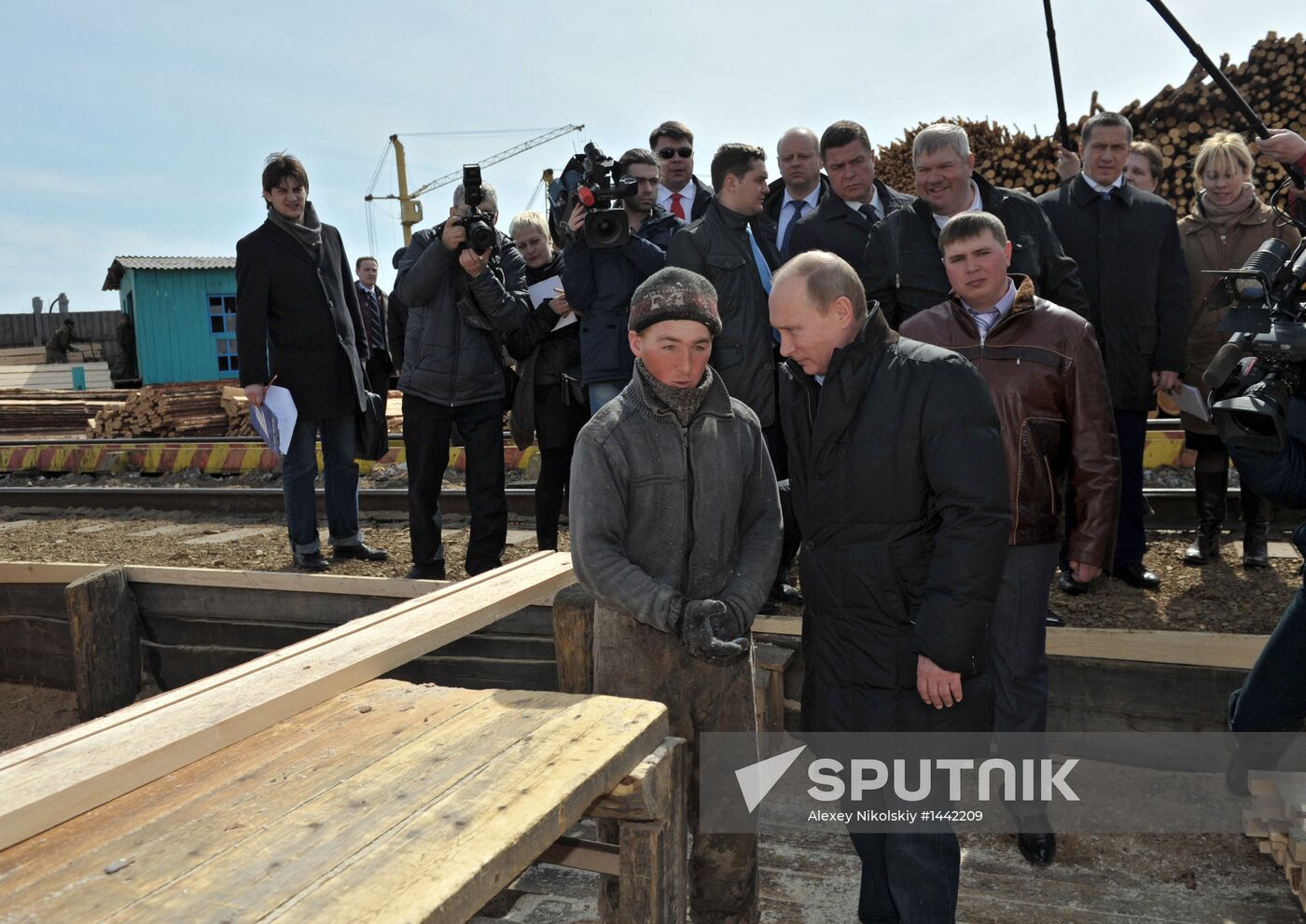 Vladimir Putin visits Siberian Federal District