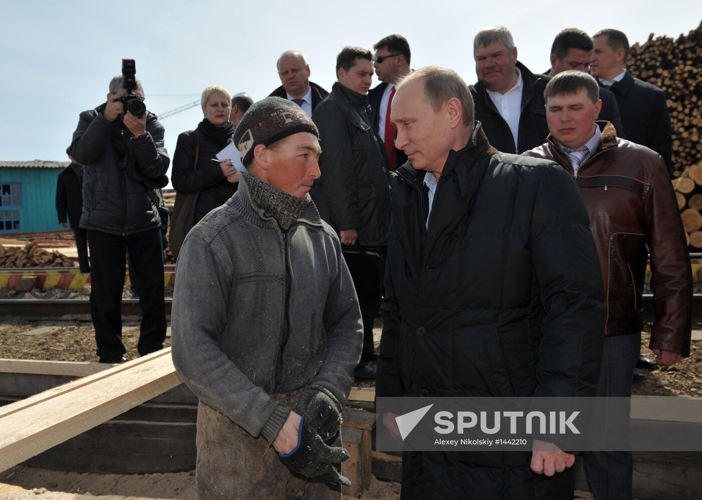 Vladimir Putin visits Siberian Federal District