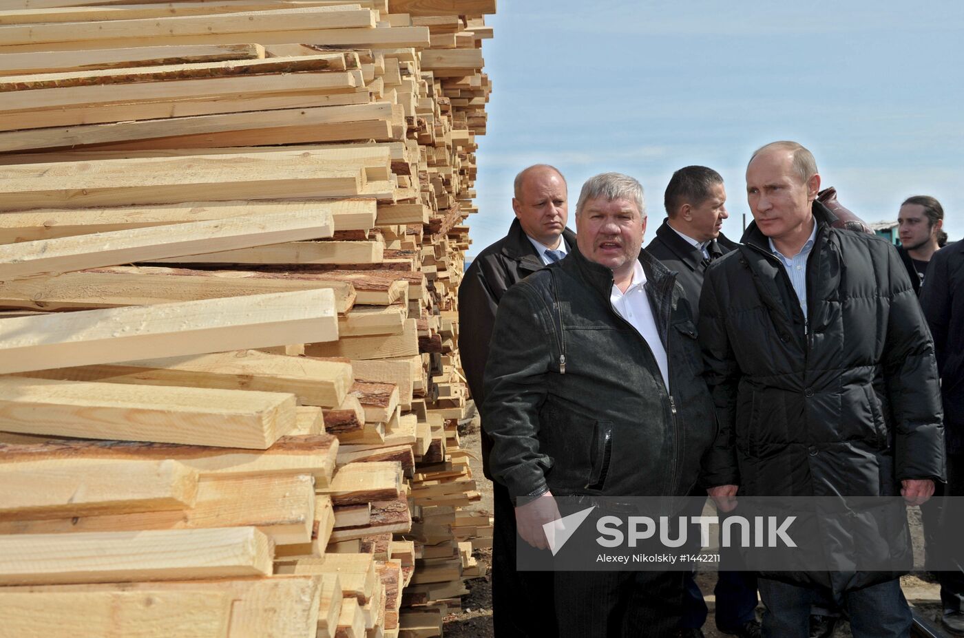 Vladimir Putin visits Siberian Federal District