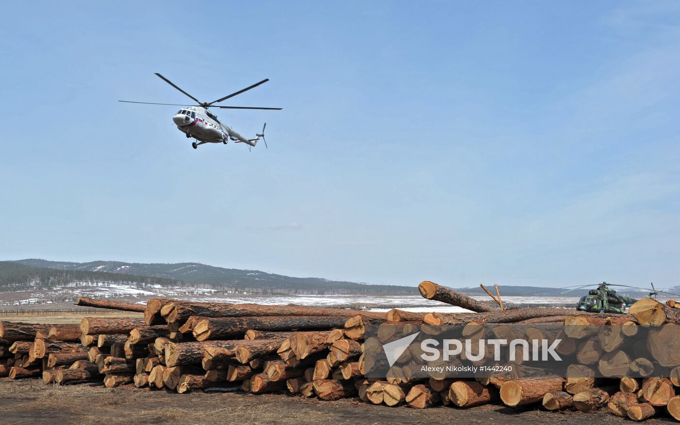 Vladimir Putin visits Siberian Federal District