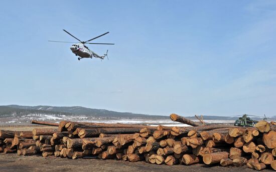 Vladimir Putin visits Siberian Federal District