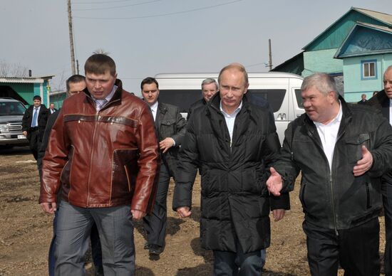 Vladimir Putin visits Siberian Federal District