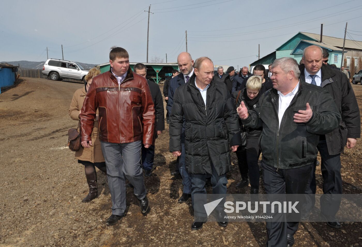Vladimir Putin visits Siberian Federal District