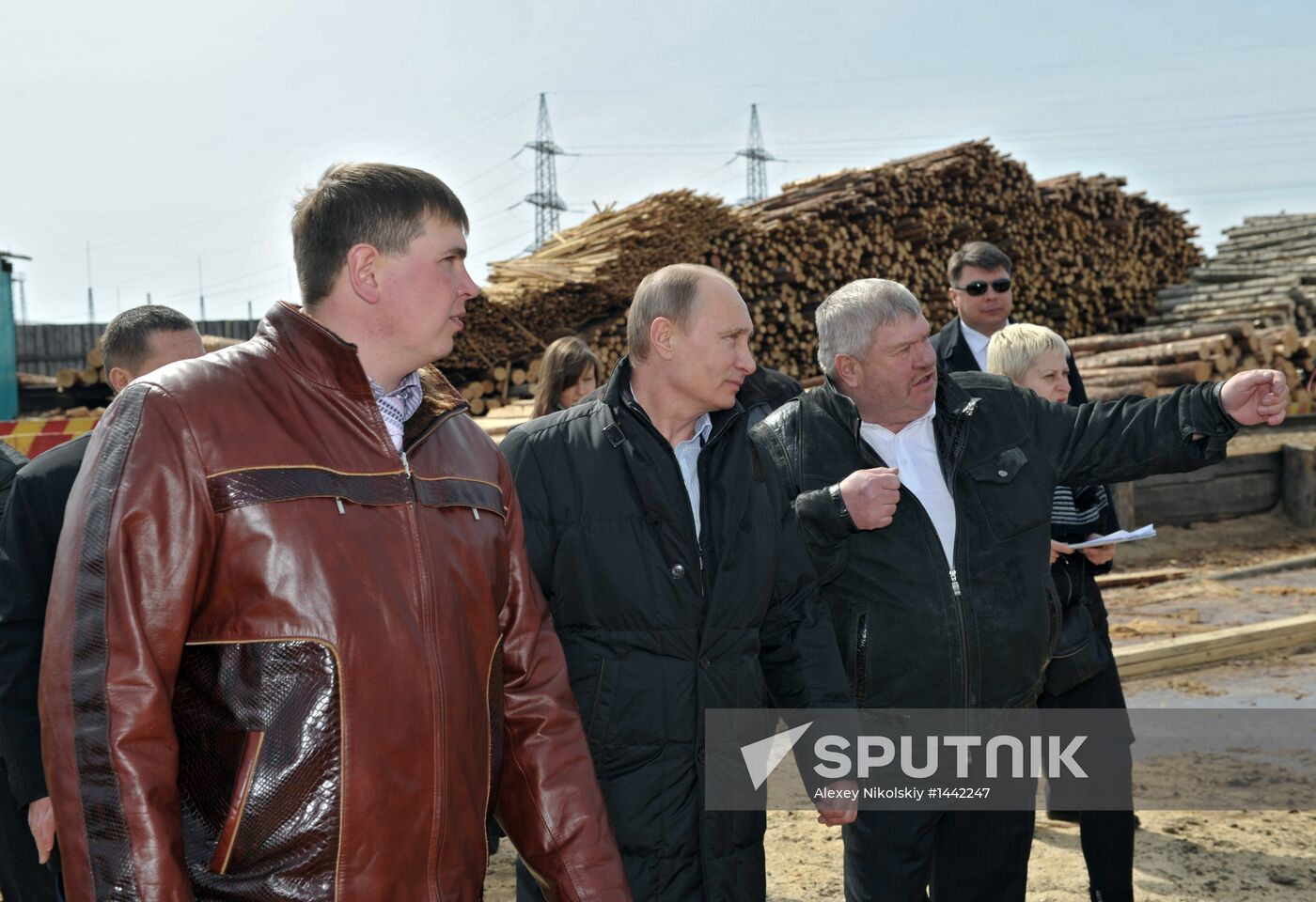 Vladimir Putin visits Siberian Federal District