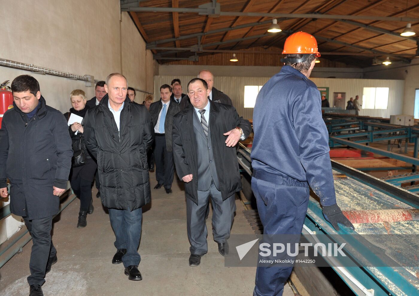 Vladimir Putin visits Siberian Federal District