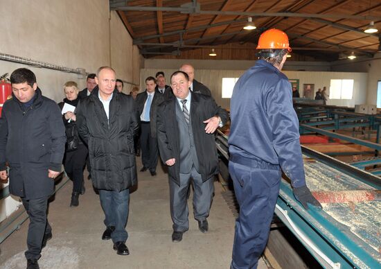 Vladimir Putin visits Siberian Federal District