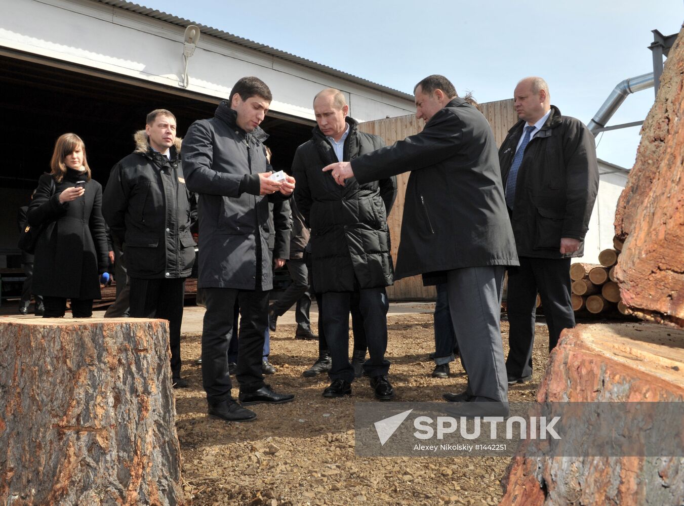 Vladimir Putin visits Siberian Federal District