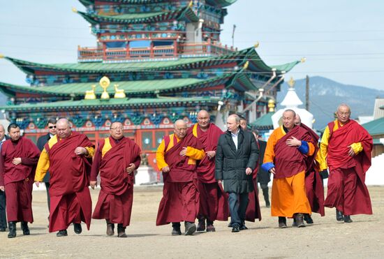Vladimir Putin visits Siberian Federal District