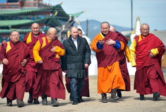 Vladimir Putin visits Siberian Federal District