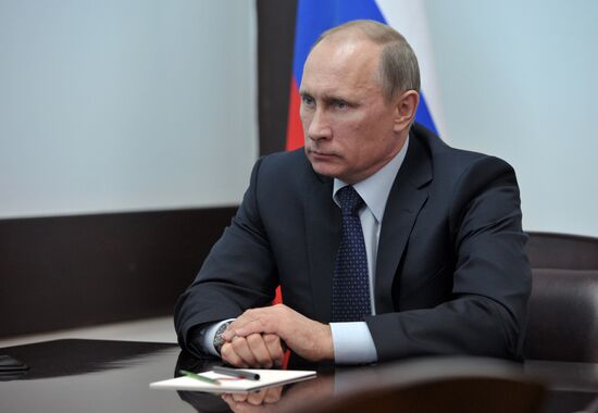 Vladimir Putin visits Siberian Federal District