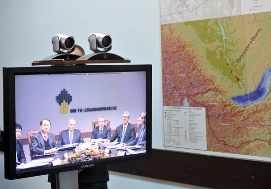 Vladimir Putin visits Siberian Federal District