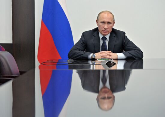Vladimir Putin visits Siberian Federal District