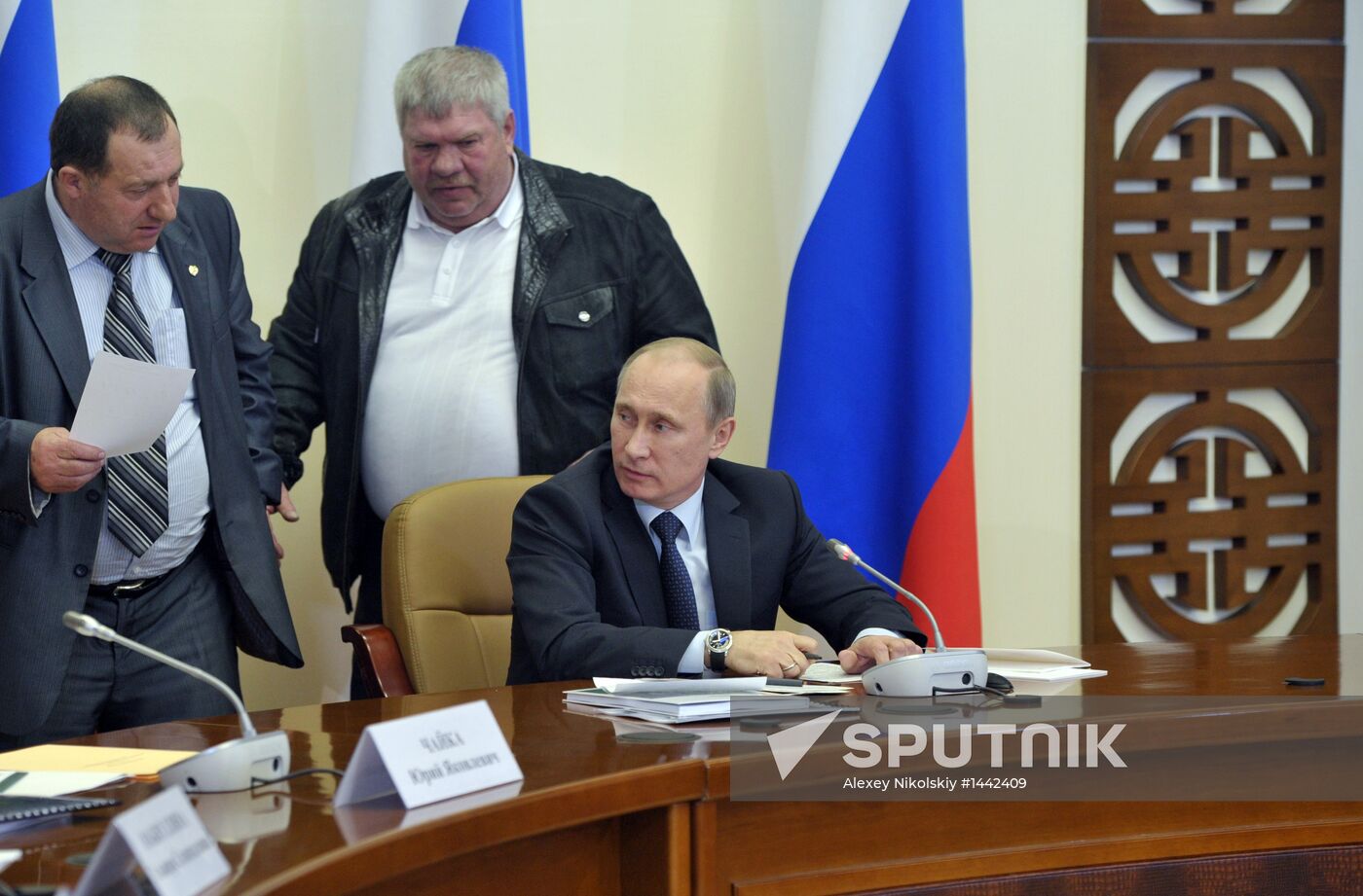 Vladimir Putin visits Siberian Federal District