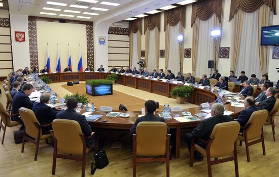 Vladimir Putin visits Siberian Federal District