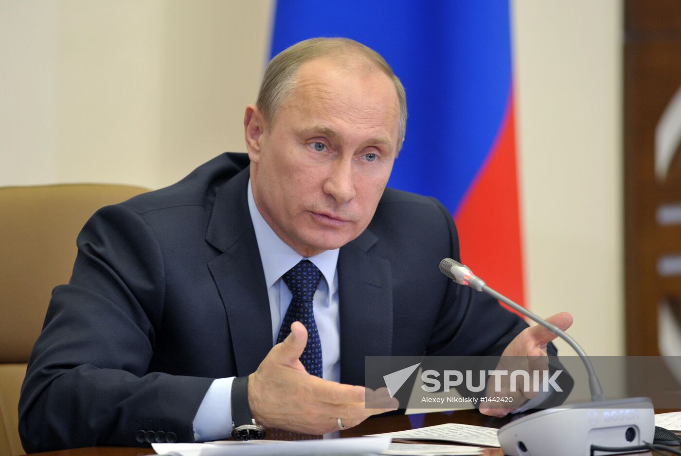 Vladimir Putin visits Siberian Federal District