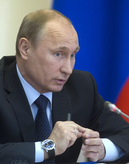 Vladimir Putin visits Siberian Federal District