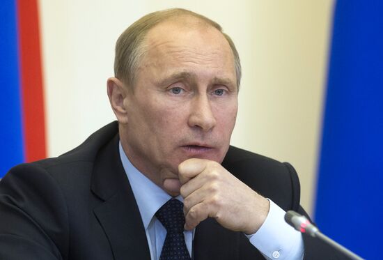 Vladimir Putin visits Siberian Federal District