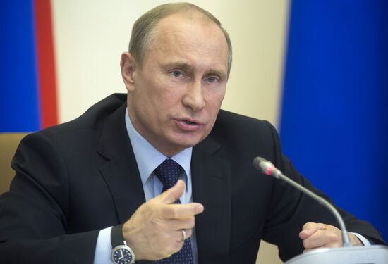 Vladimir Putin visits Siberian Federal District