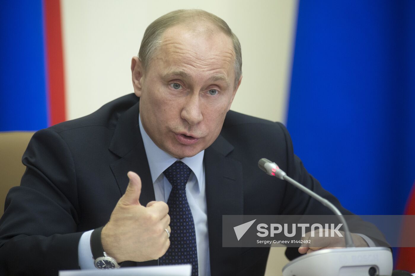 Vladimir Putin visits Siberian Federal District