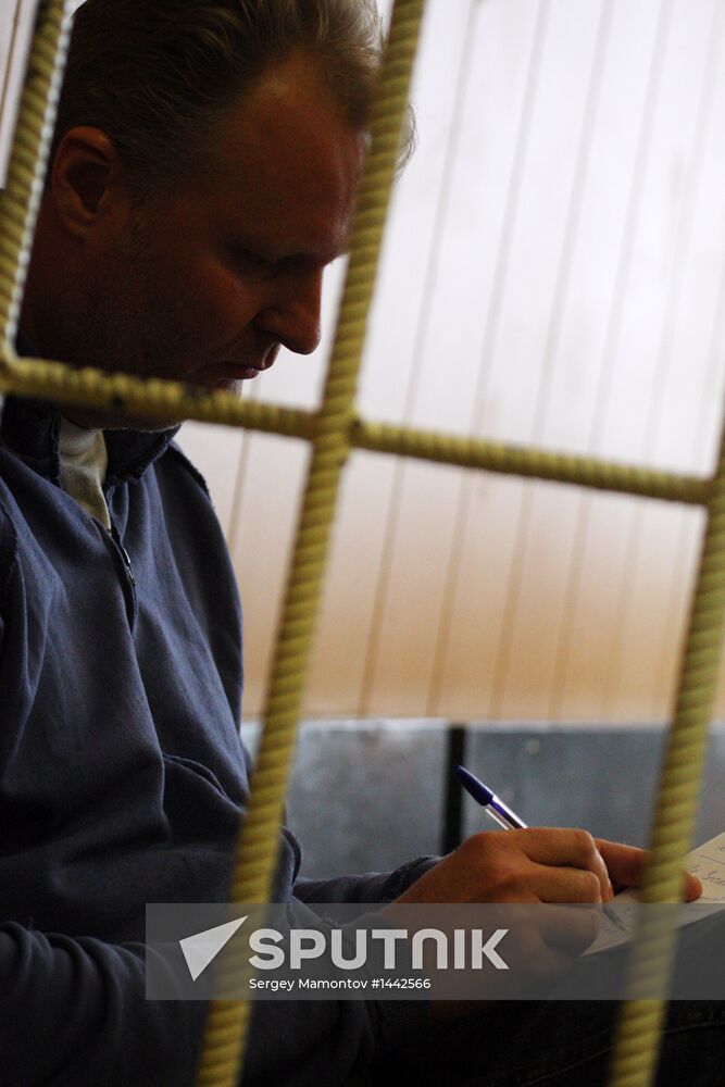 Former Deputy Agriculture Minister Aleks Bazhanov goes on trial