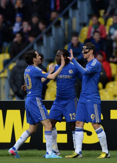 Football. UEFA Europa League. Rubin vs. Chelsea