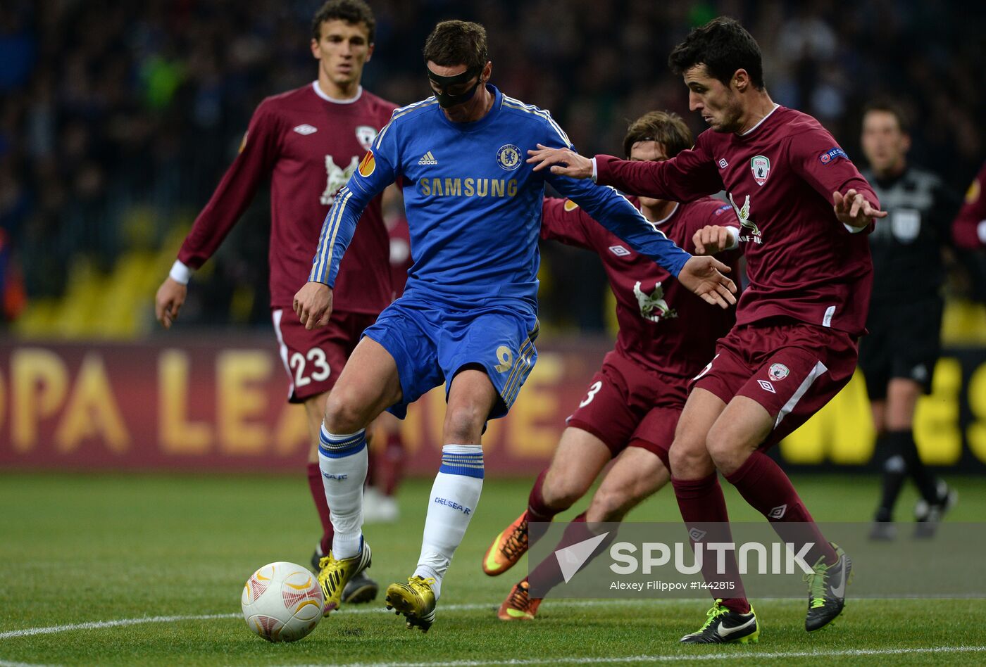 Football. UEFA Europa League. Rubin vs. Chelsea